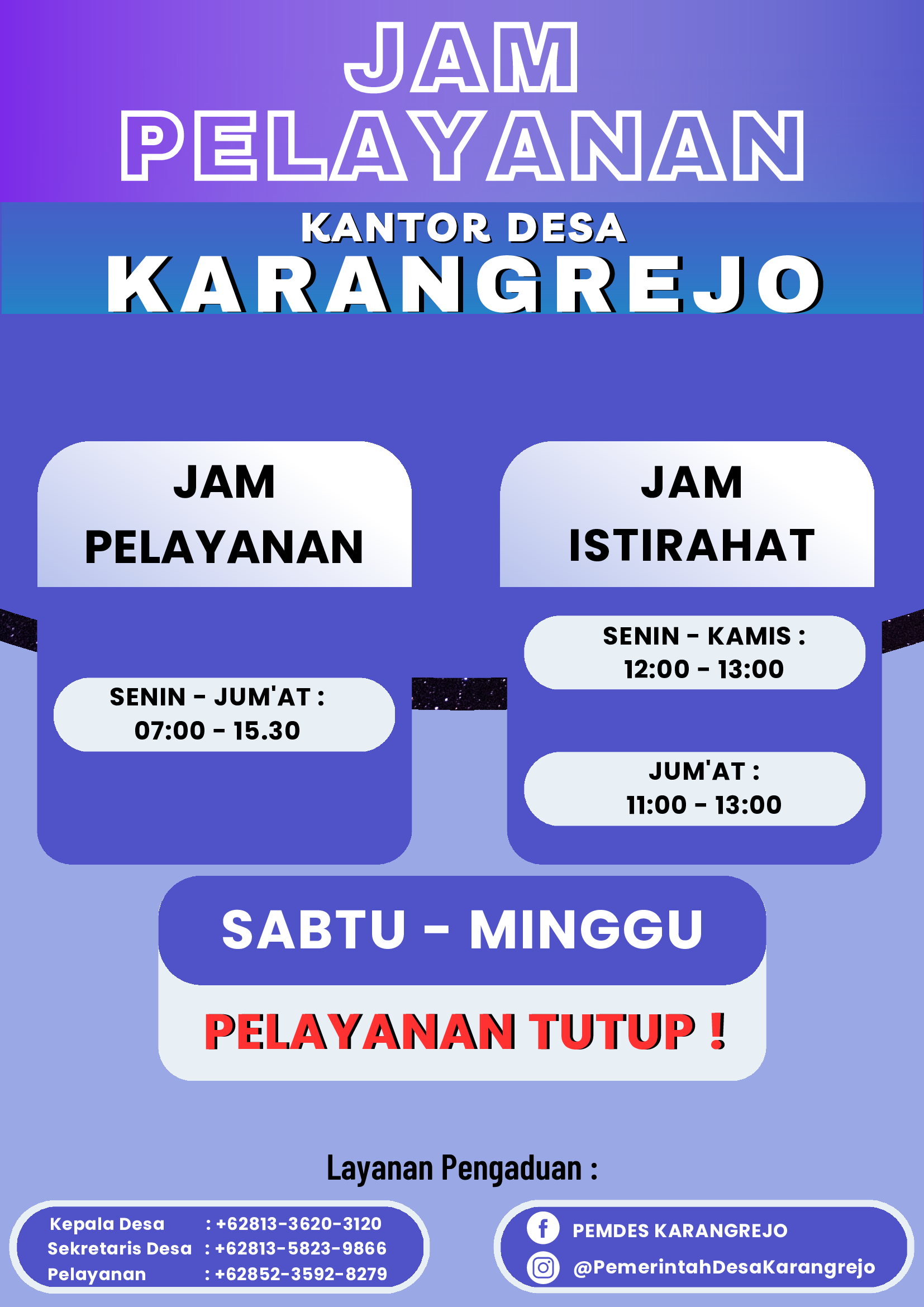 JAM PELAYANAN