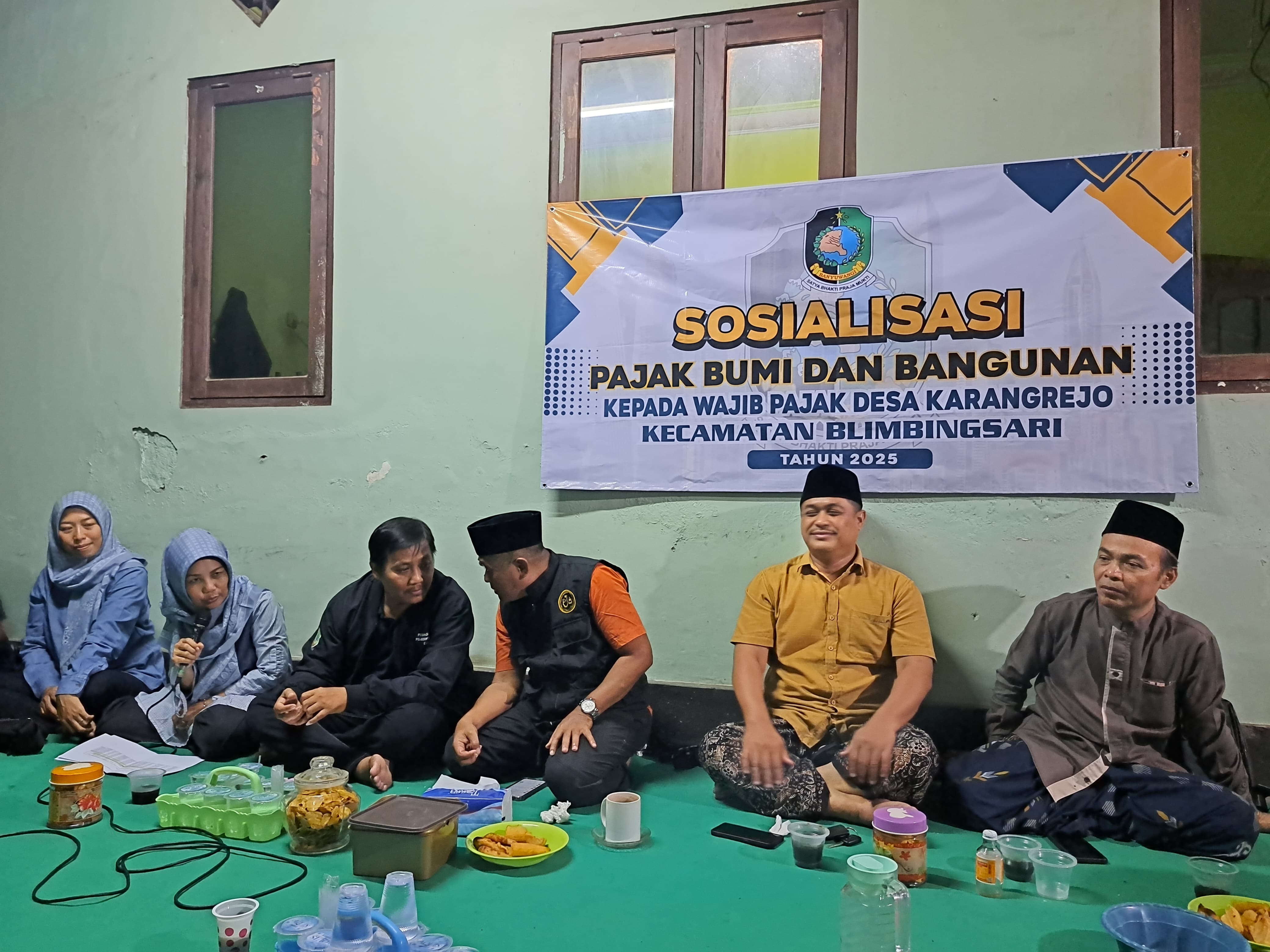 SOSIALISASI PBB BERSAMA BAPENDA DI DUSUN KEDASRI, JUMAT 25 JULI 2025