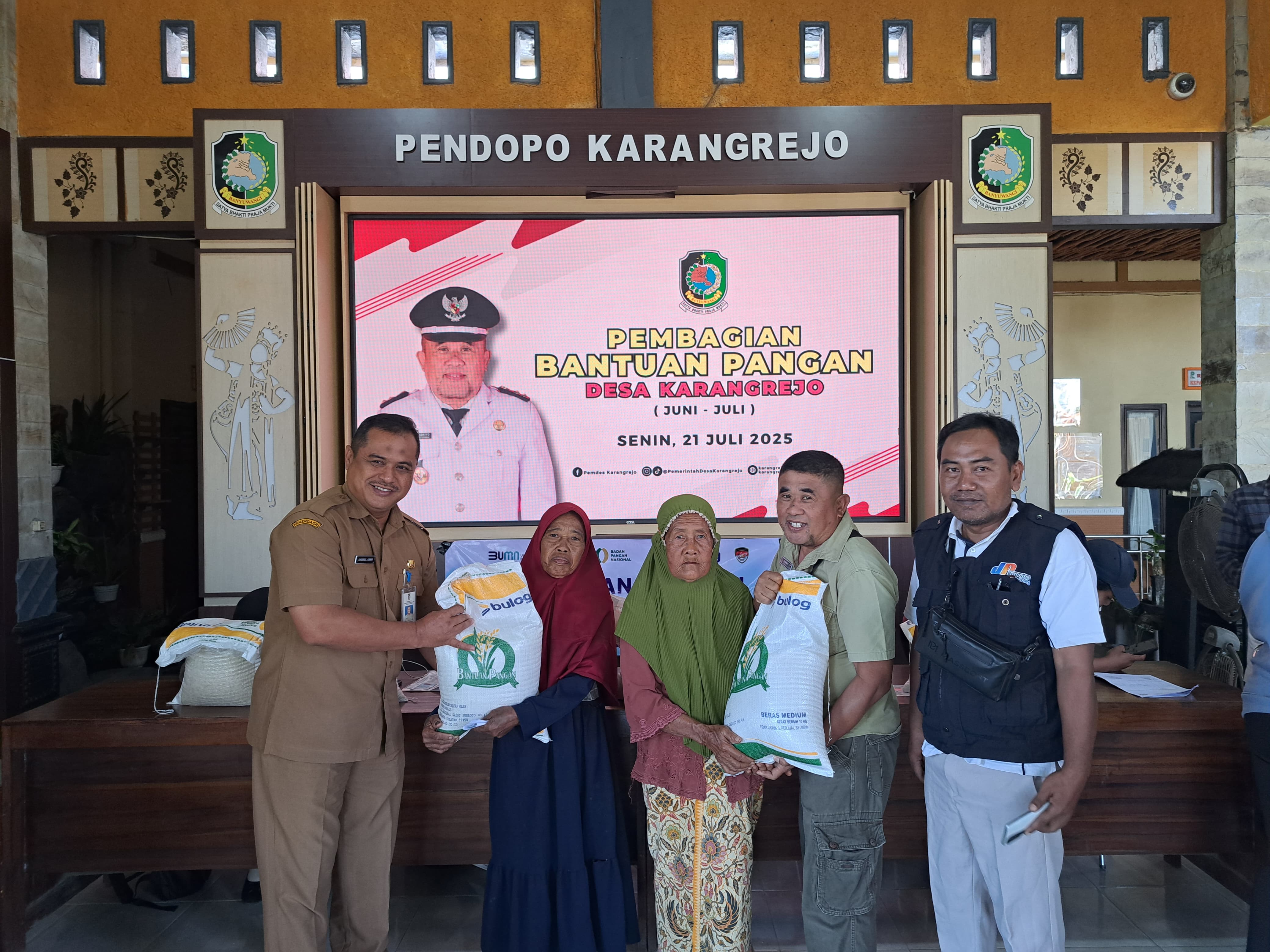 PENYALURAN BAPANG CBP BULOG ALOKASI JUNU-JULI TAHUN 2025