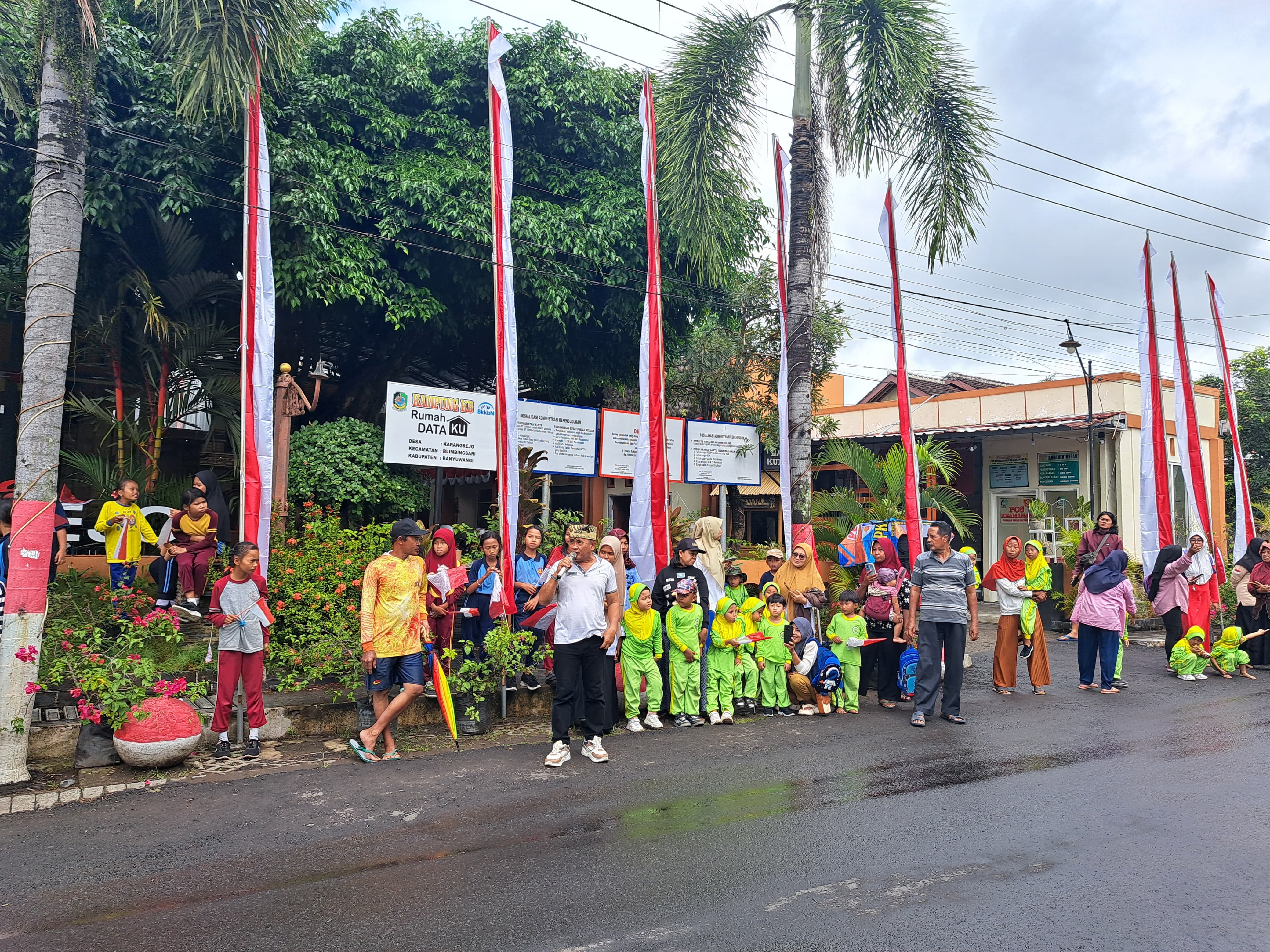 Penyambutan Tour De Banyuwangi Ijen tahun 2025 Etape 3