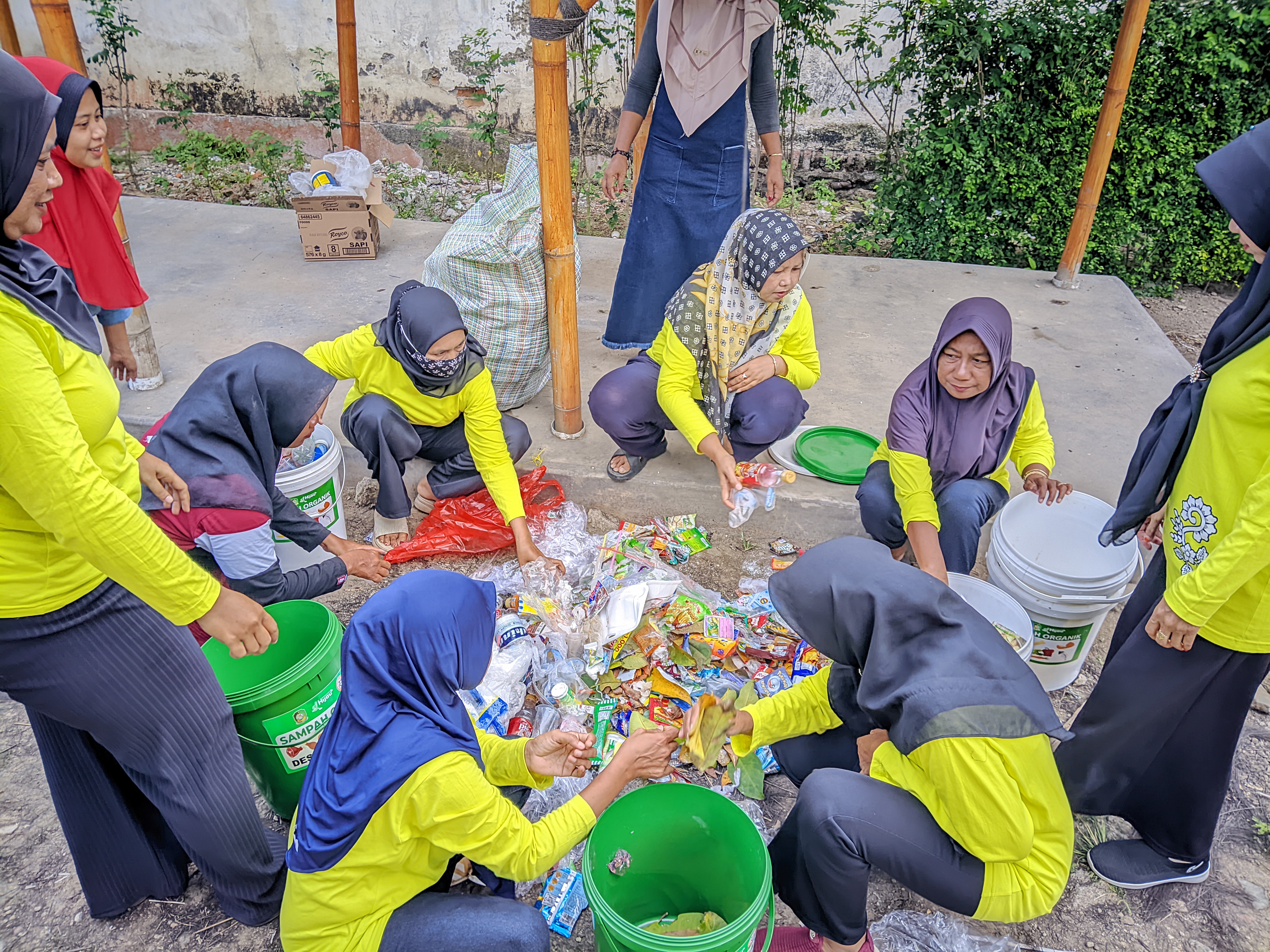JANTUNG PKK PENGOLAHAN SAMPAH