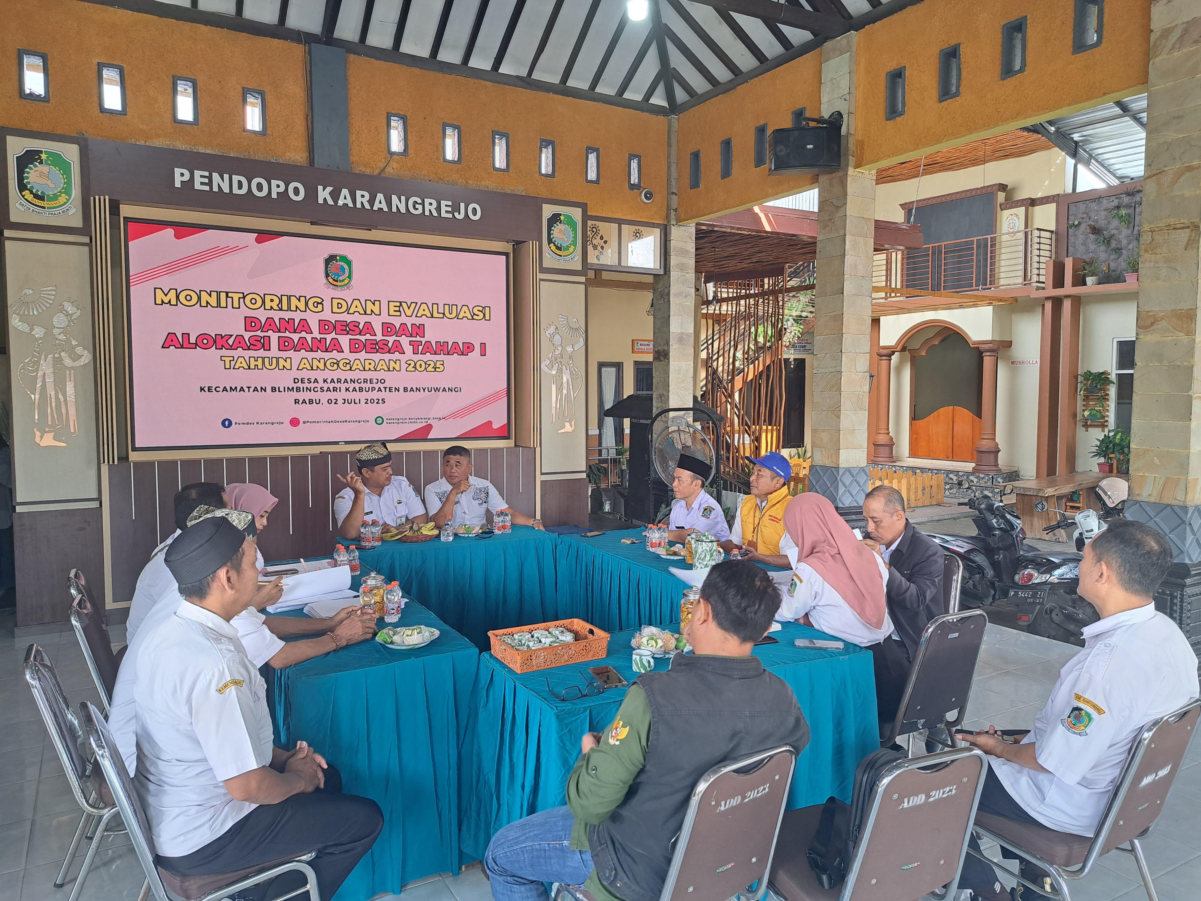 MONEV APBDES DD DAN ADD TAHAP 1 T.A 2025
